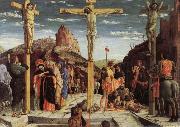 Andrea Mantegna Crucifixion,from  the San Zeno Altarpiece oil on canvas